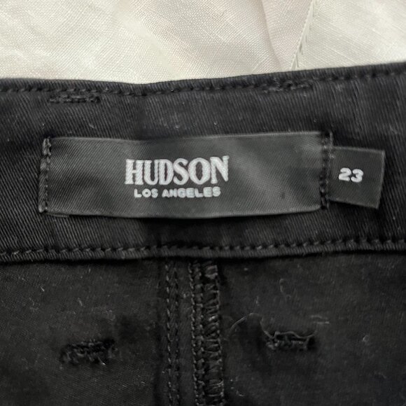 Hudson Jeans Los Angeles black lulu skirt distressed 23 - Picture 10 of 12
